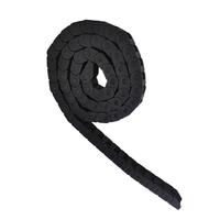 Cadena de tracción cerrada industrial Kwlid Bridge de alta calidad para máquinas CNC, con eslabones de plástico, separador de núcleo y nailon PA66