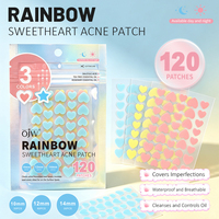 Patch anti-acné portable de haute qualité à l'acide salicylique, patch personnalisé pour les éruptions cutanées, diverses couleurs, tous âges, marque privée
