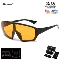 Lunettes de soleil de sport classiques Boyarn Outdoors pour le cyclisme, protection UV400, accessoires pour hommes, logo personnalisé, lentilles de soleil de haute qualité