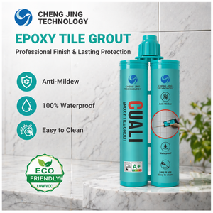 Peut être expédié en barils – Adhésifs époxy pour carrelage à double composant Keo Tram écologiques, mastic-colle gris pour carrelage - Product Image 1