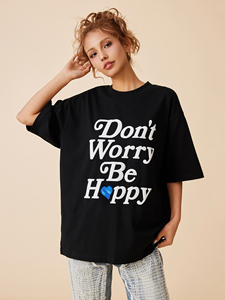T-shirts vintage surdimensionnés pour hommes en coton 100% personnalisés, streetwear, lavage à l'acide, graphique en relief, respirant, impression de logo en relief - Product Image 4