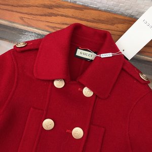 En Stock venta al por mayor estilo chino Children'S ropa de invierno niñas rojo largo invierno mantener caliente abrigo de lana - Product Image 3