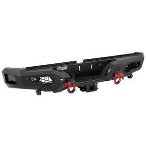 B19 <span class=keywords><strong>serie</strong></span> 4x4 strada di alta qualità in acciaio paraurti anteriore Bull bar posteriore paraurti per HILUX ROCCO VIGO CRUISER 2009 ~ 2025 - Product Image 6