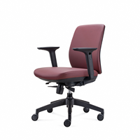 Chaise de bureau ergonomique de luxe neuve en cuir, directement de l'usine, pour la maison et le bureau, chaise pivotante réglable pour le travail sédentaire