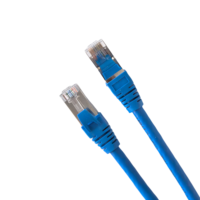 Câbles électriques en cuivre pur PVC UTP/FTP RJ45 Cat5e Cat6 Cat6a Cat7, cordons de raccordement multicolores avec connecteurs RJ45
