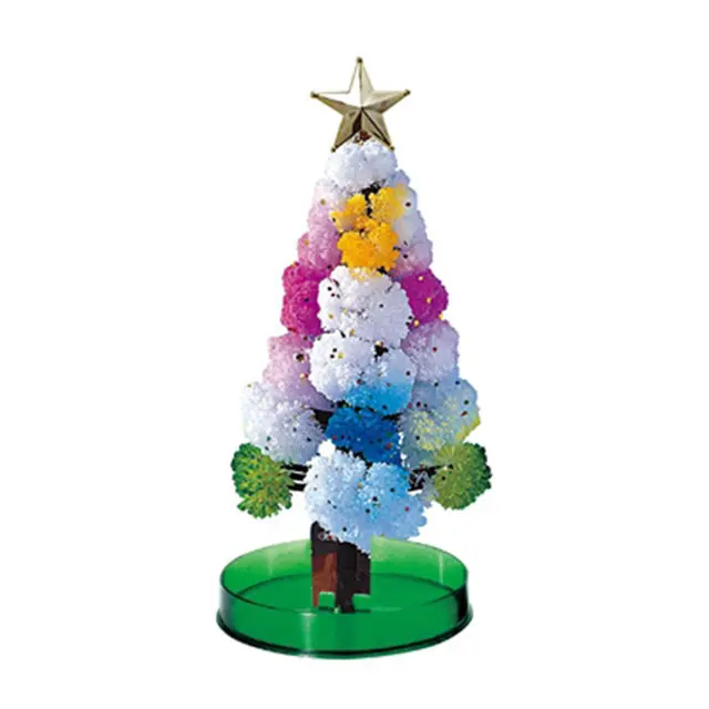 Best-seller Mini arbre de Noël en croissance magique pour bricolage cadeau amusant jouet adultes enfants décorations intérieur maison cuisine Table à manger