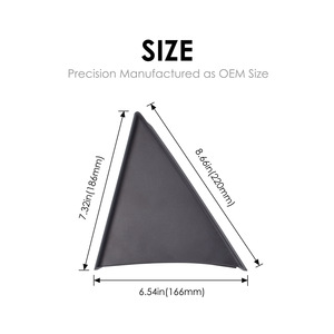 Cubierta Triangular Interior de Puerta Delantera Derecha Chevrolet 25838248 para Silverado 07-14, Pieza de Repuesto - Product Image 2