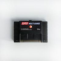 Cartouche de jeu classique FIGAOSHA Super 900 en 1, 60Hz, commutable, avec fonction de sauvegarde de la batterie, ABS jaune transparent pour SNES NTSC