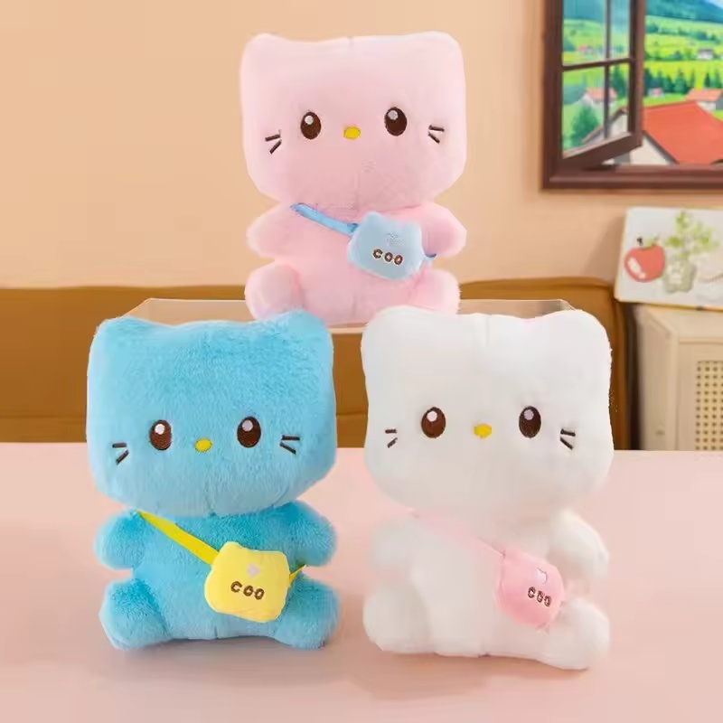 Chat dans un sac à bandoulière
