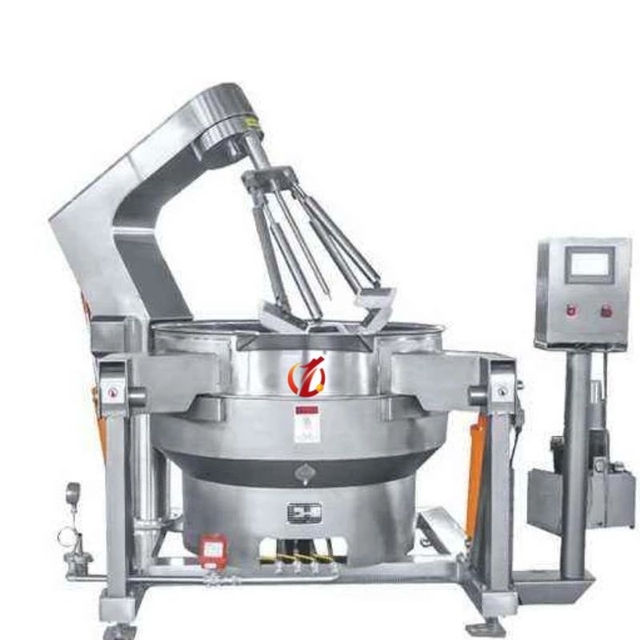 300L Small Electromagnetic Heating Food Cooking Planetary Automatic Stirring Cooking Pot