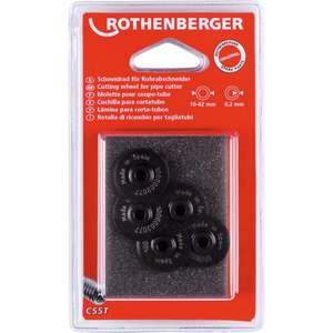 ROTHENBERGER - 1000002077 Roue de coupe pour coupe-tube CSST (5 pcs) - EAN 4004625465356 COUPE-TUYAUX - Product Image 1