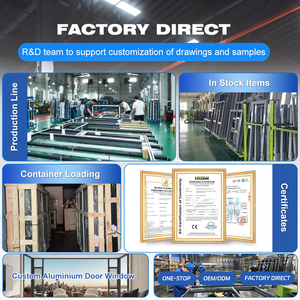 Ventana Insonorizada de Aleación de Aluminio Personalizada al por Mayor de Fábrica China, Precio Bajo, Duradera, Antioxidante, para Construcción, Ingeniería y Vivienda - Product Image 5