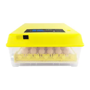 CE onaylı tam otomatik çift güç en iyi fiyat otomatik yumurta dönüş 48 tavuk yumurtası inkübatörü