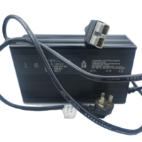 Chargeur de batterie au lithium pour vélo électrique, adaptateur de charge rapide 60V 20A pour scooter et tricycle électriques