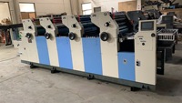 HT456II Nouveau produit Machine d'impression offset automatique 4 couleurs/Machine de presse d'imprimantes offset avec numérotation