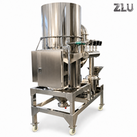 Ligne de production de moulin classificateur à air pour sucre, broyeur chimique ZLU de qualité ISO approuvée, pulvérisateur ACM
