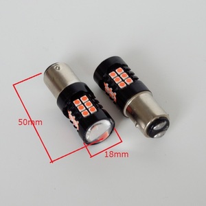 30smd 3030 LED stroboscope <span class=keywords><strong>clignotant</strong></span> ampoules de recul 3 fois rouge 7443 3157 1157 modèle Aveo nouvel état - Product Image 3