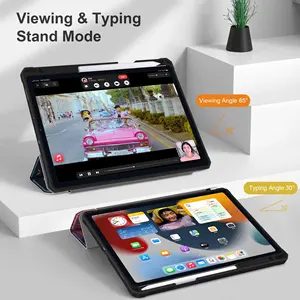 Tùy chỉnh PU từ trường hợp máy tính bảng cho Galaxy Tab S6 Lite 10.4 2022 2020 mô hình P610 p613 p615 p619