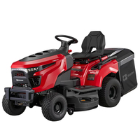 Tondeuse à gazon tractée 38 pouces 16,8 CV 12,5 kW 586 cm³ 2 cylindres à levier CVT certifiée CE - Offre Spéciale