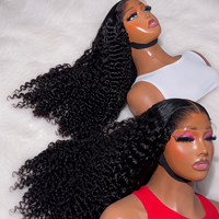 Perruques en cheveux humains, perruque Lace Front HD, perruque extension de cheveux Lace Front pour femmes noires, perruque complète en cheveux humains bouclés birmans