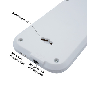 Pin hoạt động ánh sáng <span class=keywords><strong>LED</strong></span> cảm biến chuyển động Tủ ánh sáng không dây từ USB có thể sạc lại nhà bếp đêm đèn - Product Image 3