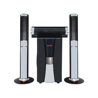 Système de cinéma maison avec enceintes en bois audio 3.1 Seapiano, système de son surround 3.1 avec caisson de basses