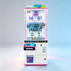 Bunter Mini-Glücksclip-Arcade-Geschenkautomat mit Münz- und Geldscheinprüfer für Indoor-Vergnügungsparks und Kinderspielplätze - Product Image 1