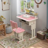 Table d'étude en bois MDF à hauteur réglable Offres Spéciales pour enfants meubles de classe d'école primaire avec ensemble de chaises confortables