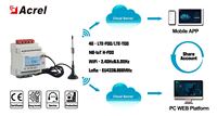 Compteur d'énergie bidirectionnel sans fil Wifi Acrel ADW300-WF pour système photovoltaïque solaire