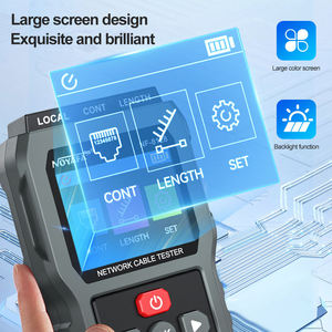NOYAFA NF-8128 Testador de Cabos de Rede com Princípio TDC, Precisão e Durabilidade, Medidor <span class=keywords><strong>Digital</strong></span> de Comprimento de Fios RJ45 para Teste de Fibra Óptica - Product Image 3