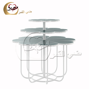 Elegant Stainless Steel Frame 3 Tier Cake <b>Table</b> Stand for <b>Party</b> Wedding Decoration - Product Image 4