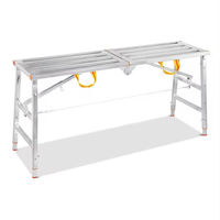 Tabouret pliant à support unique, échelle d'échafaudage pliable réglable, marchepied de construction portable