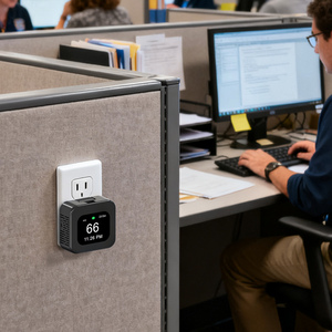 Tất cả trong một chất lượng không khí cảm biến không khí trong nhà chất lượng thiết bị giám sát CO2 PM2.5 PM10 TVOC co hcho Temp độ ẩm Meter Tester - Product Image 1