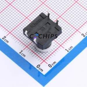 TSA12111-130B512CA-001E Tactile Switch Through hole-4P,11.7x11.5mm Switch Single Pole Single Throw Round Button 2.8N 11.7mm - Product Image 2