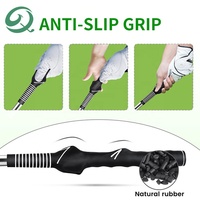 Approvisionnement d'usine Pratique Swing Trainer Portable Golf Warm-Up Pratique Aides à la formation Télescopique Golf Swing Trainer