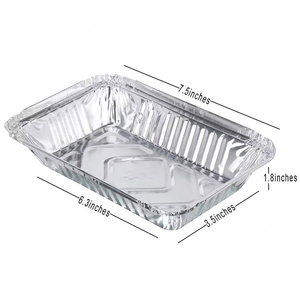 RE3G อลูมิเนียมฟอยล์แบบใช้แล้วทิ้ง800มล. 1000มล. ถาดอลูมิเนียมฟอยล์แผ่นดีบุกสำหรับจัดเลี้ยง - Product Image 5