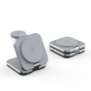 Support de <span class=keywords><strong>chargeur</strong></span> sans fil magnétique pliable 15W Station de charge 3 en 1 pour <span class=keywords><strong>Apple</strong></span> <span class=keywords><strong>iPhone</strong></span> 15 14 <span class=keywords><strong>13</strong></span> 12 <span class=keywords><strong>Pro</strong></span> <span class=keywords><strong>Max</strong></span> - Product Image 3