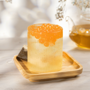 ส่วนผสมชานมไข่มุกคุณภาพเยี่ยม ราคาแข่งขัน ไข่มุกป๊อปปิ้งรสพีชคุณภาพพรีเมียม - Product Image 4