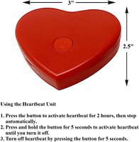 Module de rythme cardiaque personnalisé, boîte à son enregistrable, simulateur de rythme cardiaque, dispositif de vibration pour peluche, poupée, animal en peluche