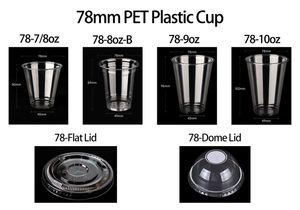1000 Pack 98mm 24oz Clear Plastic <b>Cups</b> PET Disposable <b>Cold</b> Drinking Plastic <b>Cups</b> with Dome Lid or Flat Lid and Flip Lid - Product Image 2