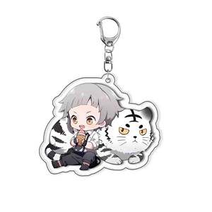 <span class=keywords><strong>Bungou</strong></span> <span class=keywords><strong>stray</strong></span> <span class=keywords><strong>Dogs</strong></span> Nakajima Atsushi อะคริลิคเป็นมิตรกับสิ่งแวดล้อมพวงกุญแจพิมพ์ดิจิตอลจี้ลามิเนตรูปการ์ตูนอะนิเมะ - Product Image 6