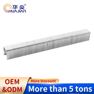 20ga khí nén ốc vít thép 9mm Stapler pins với chân thép gai & đôi đầu phong cách 1006j/1008j/1010j/1013J/1016j <span class=keywords><strong>Staples</strong></span> - Product Image 3