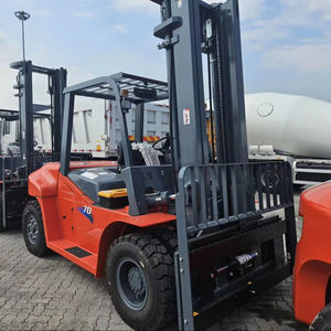 מלגזה דיזל <span class=keywords><strong>CPCD70</strong></span> 7 טון עם תעודת <span class=keywords><strong>CE</strong></span> ומעביר צדדי למכירה חמה - Product Image 1