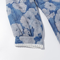 Robe longue pour femmes, robe florale printemps 2027, robe longue à col en V pour femmes, sexy