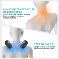 Appareil de massage électrique du cou 3 en 1, oreiller avec chauffage, traction cervicale pour soulager la douleur et la relaxation profonde, intensité réglable