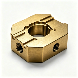 Gabarit de fixation hexagonal usiné sur mesure CNC 5 axes - Usinage de précision en laiton/acier inoxydable et pièces usinées sur mesure selon vos dessins - Product Image 2