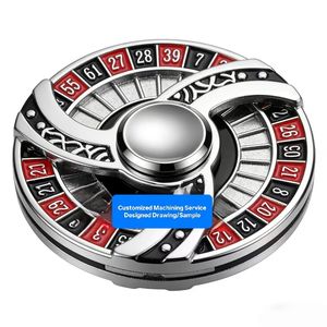 Jouet Roulette Tournante en Métal, Spinner Anti-Stress pour Jeux de Rôle, Service de Fabrication Personnalisée selon Votre Dessin - Product Image 1