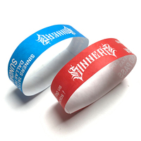 Pulsera Desechable de Papel Tyvek Dupont Ecológica, Impermeable, con Código QR Personalizado, Económica, para Eventos y Entradas
