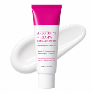 Crème Visage Hydratante Éclaircissante Anti-Taches à la Niacinamide, Glutathion, Arbutine 7% et <span class=keywords><strong>Acide</strong></span> Tranexamique 4% Marque Blanche - Product Image 1