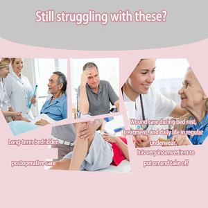 Pañal de tela lavable para adultos con diseño impermeable recubierto de TPU cómodo y duradero con función a prueba de fugas - Product Image 6